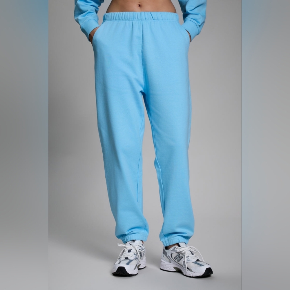 Year Of Ours YOS x FFF Joggers Sky Blue Size XL/2XL NWT
